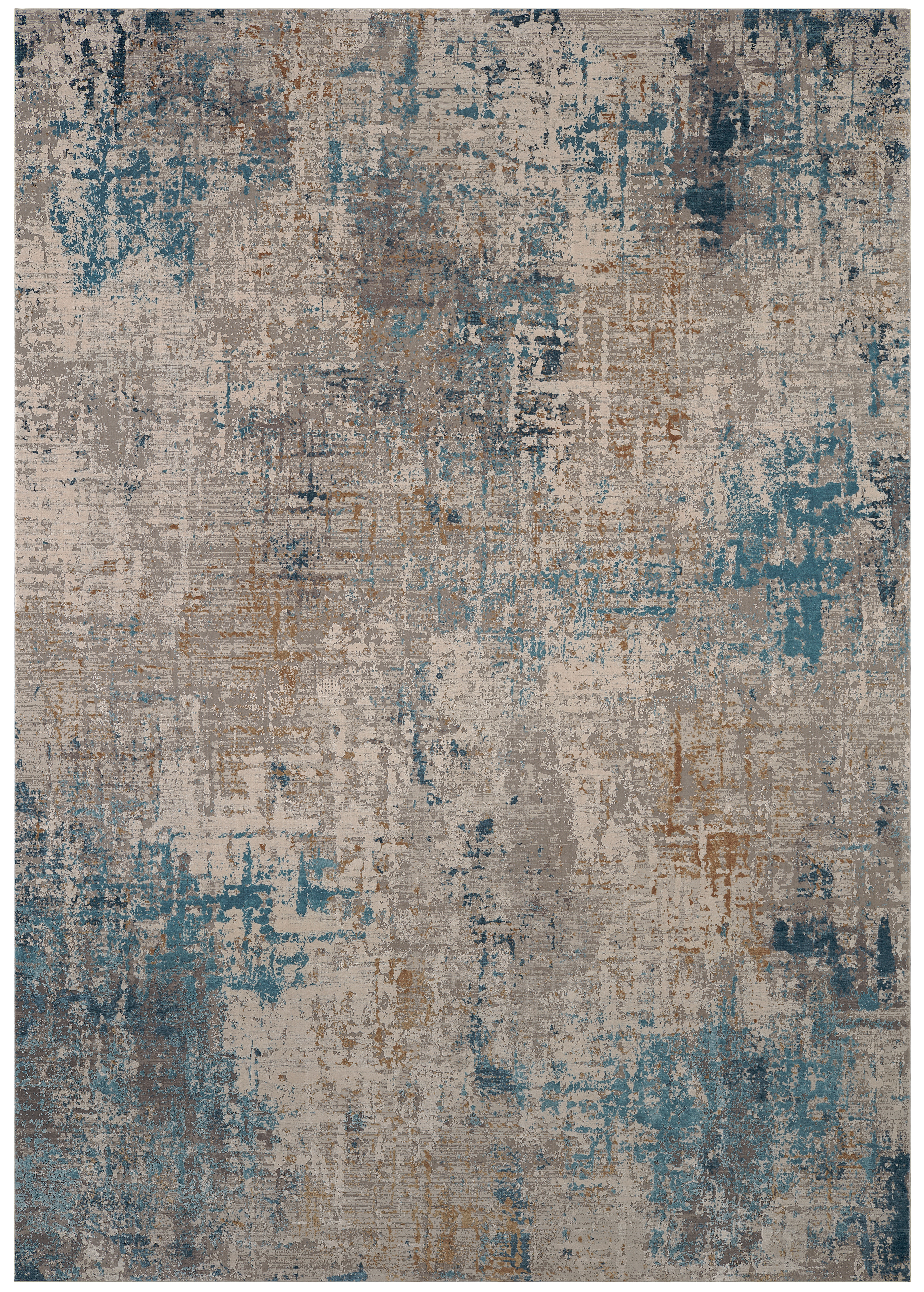 Karastan Area Rugs Tryst Marseille Blue 9' x 12' Rectangle Rug